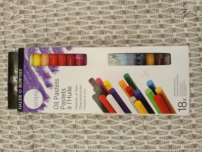 lot de 50 sets de 18 pastels à l'huile
