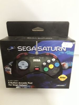 Manette sega saturn sega retro bit 8 boutons en l'etat