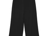 une photo d'un pantalon noir sur fond blanc