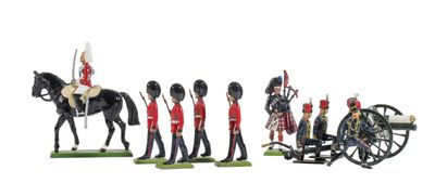 Britains. Fusiliers M. Scots Guards, Life Guards et Royal Ho…