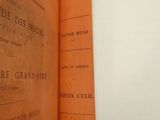 an open book that is sitting on a table