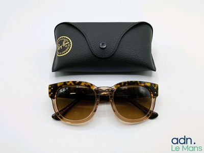Lunettes de soleil Ray-Ban « Tortoise » avec étui noir
