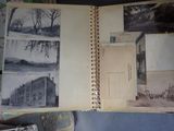 a book with a bunch of old photos on it