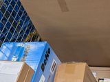 many boxes that are stacked on top of each other