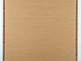an image of a picture frame with a brown paper covering it