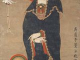 une image d'un tableau représentant une femme tenant un enfant dans ses bras
