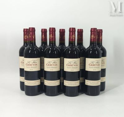 LA FLEUR CHAUVIN LA FLEUR CHAUVIN, Saint-Emilion, 2016 - 9 b…
