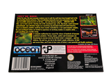 a back cover of a video game with a picture of a man riding a bike