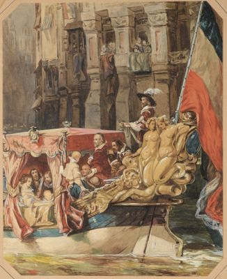 Eugene Isabey (1803-1886) AttribuÉ À