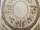 a picture of a book with a drawing on it