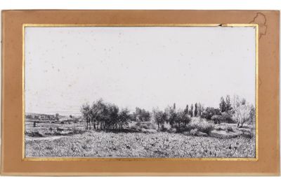 Camille FLERS (1802-1868) Paysage - Photo 1
