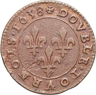 a close up of a coin on a white background