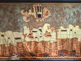 a picture of a painting on the wall of a building