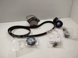 a picture of a belt, belt, and other items on the table