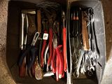 many different types of tools in a box