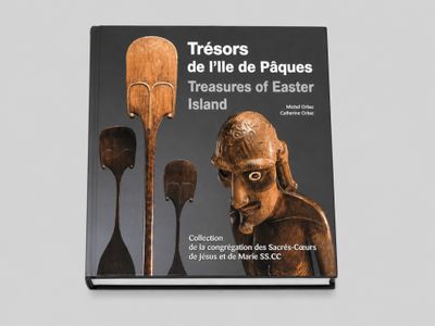 la couverture du livre « Trésors de l'île de Pâques »
