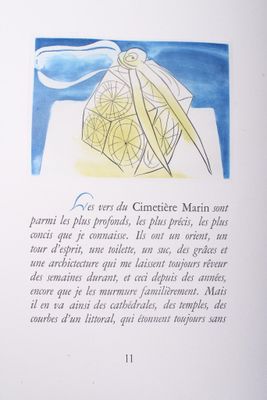 [DARAGNES] *VALERY (Paul) Le cimetière marin. Avant-propos d…