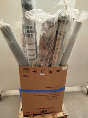 a cardboard box that has a bunch of items in it