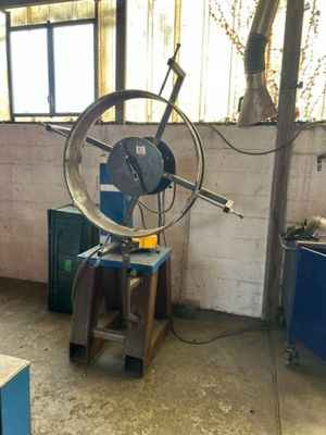 a machine that is sitting inside of a building