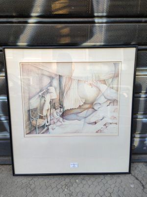 MUHAASEN : "Femme nue dans un intérieur".