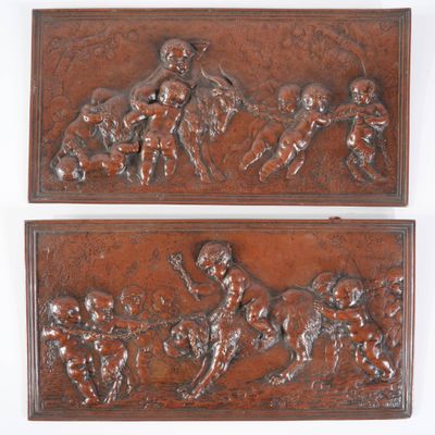 D'après CLODION Satyre et enfants jouant avec un chien et Sa…