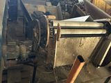 a machine that is sitting inside of a building
