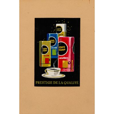 Cafés Coop' [4]. [Projet Publicitaire].