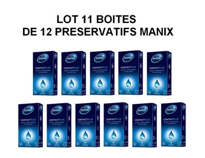 boites de 12 préservatifs Contact Plus Manix, soit 13…