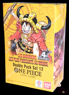 La boîte du jeu de cartes « One Piece » comporte l'image d'un démon.