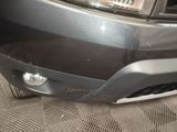 a close up of the front bumper of a car
