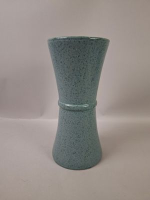 ACCOLAY - Important VASE en grès de forme diabolo émaillé co…