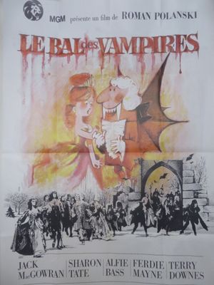 affiche promotionnelle pour la sortie du film « Le Bal des vampires »