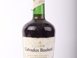 bottle of calvados bouiland, a very rare blend of wine from portugal
