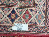 an image of a close up of a rug with a tag on it