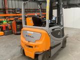 an image of a forklift in a warehouse