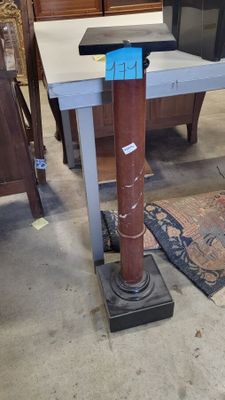 1 colonne en marbre - Ht 104 cm