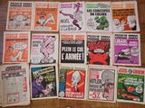 a lot of comics on the table together