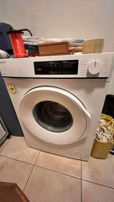 Lave linge Sharp, A démonter proprement, pose obligatoire d'…
