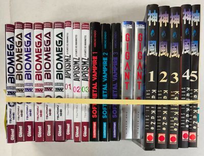 beaucoup de livres sur une étagère