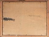 an old picture of a piece of wood with a piece of paint on it
