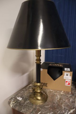 Lampe de bureau en laiton moderne et lampe moderne