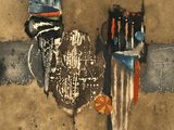 a picture of a painting on the wall of a building