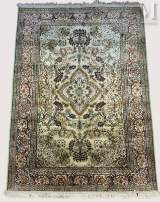 a close up of a rug on a white background