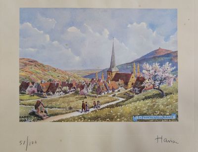 Jean-Jacques WALTZ dit HANSI (Colmar 1873-1951)