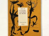 un vieux livre avec l'image d'un homme et d'une femme