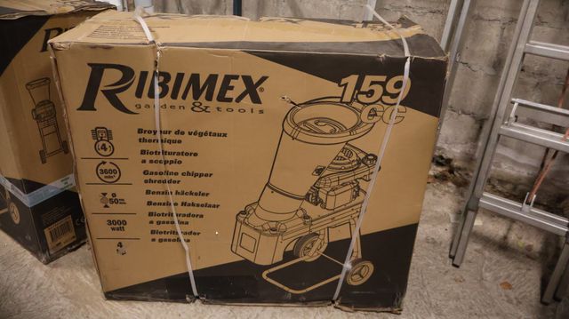 RIBIMEX JRE-1001B-1 – Broyeur thermique, 159CC, 4cv, essence. Neu...