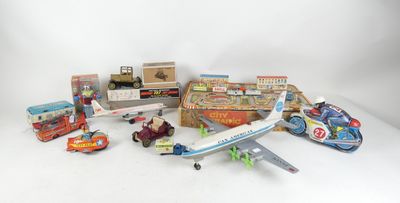 a lot of toys that are sitting on a table
