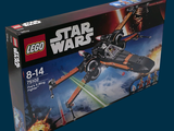 une boîte de sets Lego Star Wars sur fond bleu