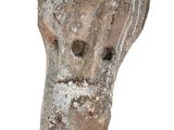 an image of a piece of pottery with a face on it