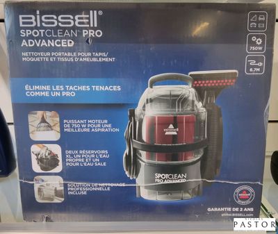 le carton de l'aspirateur Bissell SpotClean Pro Advanced
